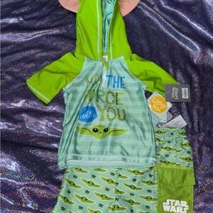 Disney Boys Star Wars swim set